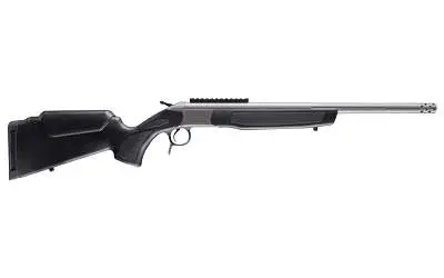 CVA SCOUT 400 LEGEND SS TD - STAINLESS STEEL / BLK  0 MOA PIC RAIL